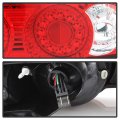 Acanii For 2002 2003 2004 Acura Rsx Dc5 Red Clear Led Tail Lights Brake Lamps Replacement Driver Passenger Side