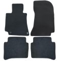 Floor Mats For Mercedes Benz W212 E Class 2010 2016 4 Piece Set Black Velour And Plastic Interior Car Front Rear Row Direct 