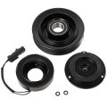 Ac Clutch Kit For Jeep Wrangler Tj 2 4l 2003 2006 Fits 10s17c Compressor Includes Pulley Bearing Hub Plate And Electromagnetic