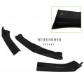 Ocpty 3pcs Pp Car Front Bumper Spoiler Lip Fit For 2015-2018 Chevrolet Camaro