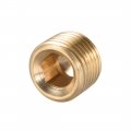 Uxcell Brass Hex Socket Pipe Fitting G1 8 Male Thread Hose Adapter Connector For Garden Pneumatic Solenoid Valve 20pcs