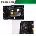 G-plus Headlight Trim Bezel With Parking Turn Signal Light Compatible 08-14 Ford E150 E250 08-19 E350 Passenger Side Right