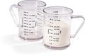 Carlisle 431507 Polycarbonate Measuring Cup 9 6 Oz Capacity X 3 74 Clear Case Of 