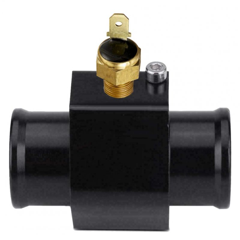 Automotive Engine Radiator Inline Hose Fitting Adapter Water Temperature Thermostat Sensor Electric Fan Switch Kit 38mm 180