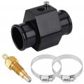 Automotive Engine Radiator Inline Hose Fitting Adapter Water Temperature Thermostat Sensor Electric Fan Switch Kit 38mm 180