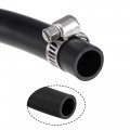 Uxcell Lubricating Oil Hose 12mm Id 16mm Od 10ft Rubber Water Black 6 Clamps