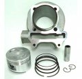 Cylinder Piston Top End Kit 180cc 4 Stroke Gy6-180 Atvs Gokarts Scooters Type 1 Bolt Pattern B 61 H 69 Note Cyl Skirt Od 65 May