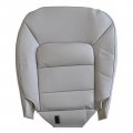 Passenger Bottom Leather Replacement Seat Cover Gray For Ford Expedition 2003 2004 2005 2006 