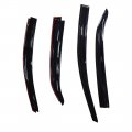 Outside 4 Pieces Black Window Visors Shade Sun Rain Wind Guards Cover Acrylic Replacement For 2014-2018 Toyota Corolla