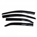 Outside 4 Pieces Black Window Visors Shade Sun Rain Wind Guards Cover Acrylic Replacement For 2014-2018 Toyota Corolla