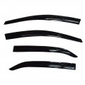 Outside 4 Pieces Black Window Visors Shade Sun Rain Wind Guards Cover Acrylic Replacement For 2014-2018 Toyota Corolla