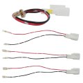 4pcs Car Door Speaker Wiring Harness Adapter Connector Plug Wires Fit For Toyota 2003-2017 4runner 2009-2013 Matrix New Version 