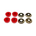 Suspension Strut Rod Bushing Set For Dodge D250 D350 Ramcharger 1990 1991 1992 1993 4 Pieces With Sleeves And 2 Cotter Pins 
