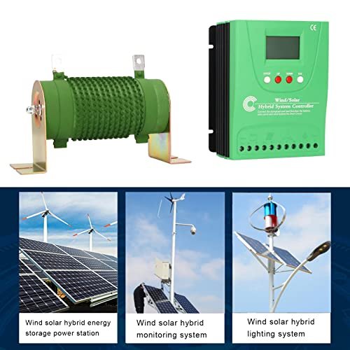Wind Charge Controller Lcd Solar Pwm Continuous Discharge For Multifunctional Lighting Fixtures Gpi48220