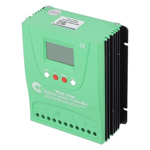 Wind Charge Controller Lcd Solar Pwm Continuous Discharge For Multifunctional Lighting Fixtures Gpi48220