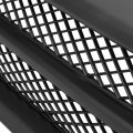 Hecasa Lower Bumper Grille W Fog Light Bezel Compatible With 2001-2005 Volkswagen New Beetle Replacement For Vw1036104