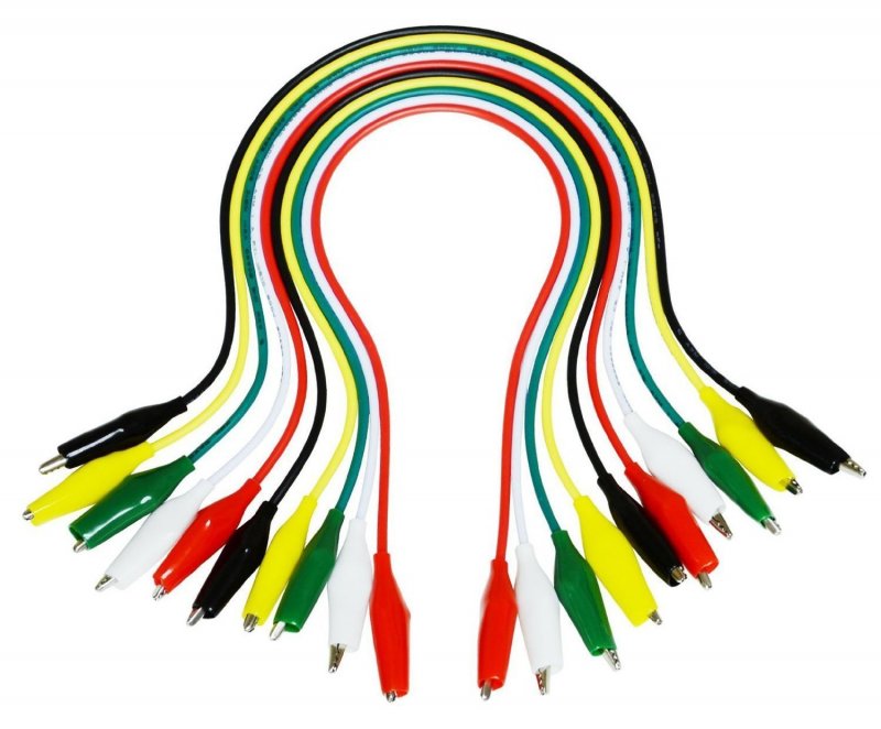 Gocomcom Honbay 10-piece Test Lead Set With Alligator Clips