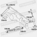 Arm Bushing For Rear Febest Tab-469 48720-0k030