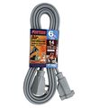 Heavy Duty 6 Ft Air Conditioner And Major Appliance Extension Cord Ul Listed 14 Gauge 15 Amps 1875 Watts Grounded 3 Prong 