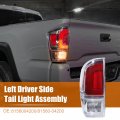 Uxcell Left Side Tail Light Assembly For Toyota Tacoma 2016-2021 Replace No 8156004200 81560-04200 Rear Brake Lamp