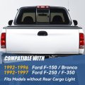 Auto Dynasty Full Led Third Brake Light High Mount Rear Stop Parking Lamp Compatible With Ford F150 F250 F350 Bronco 92-97