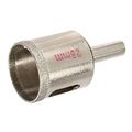 Uxcell 2pcs 28mm Diamond Particles Coating Tip Hole Saw Drill Bit For Glass