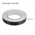 Uxcell Aluminum Foil Tape Black Matte Non Reflective 20mmx50m 164ft For Hvac Sealing Patching Hot And Blocking Light 2pcs
