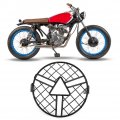 Motorcycle Headlight Grill Guarde Headlamp Grill Cover Protector Fit For Cg125 Gn125