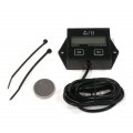 The Rop Shop Inductive Backlit Digital Tach Hour Meter For All Terrain Utility Task Vehicles