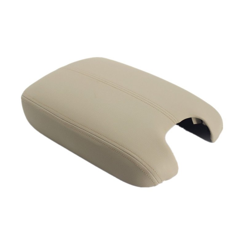Beige Leather Console Armrest Lid Cover For 2008 2009 2010 2011 2012 Honda Accord Center