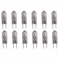 Hqrp 12-pack 22 8v 50w Halogen Bulb G6 35 Bipin Base Lamp Replacement For Hanaulux 018566 Sirolux-f Dr Mach 67100201 Fits Mach