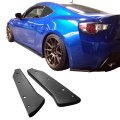 Ikon Motorsports Side Skirts Corner Aprons For 2000-2009 Honda S2000 S2k Ap1 Ap2 Jdm Style Pu Unpainted Rocker Panel Splitter