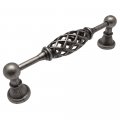 Cosmas 1749-5wn Weathered Nickel Birdcage Cabinet Hardware Handle Pull 5 128mm Hole Centers 