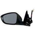 Spieg Driver Side Mirror Replacement For Honda Accord Ex 2018-2023 Power Heated With Blind Spot Monitoring Paint To Match 7pin