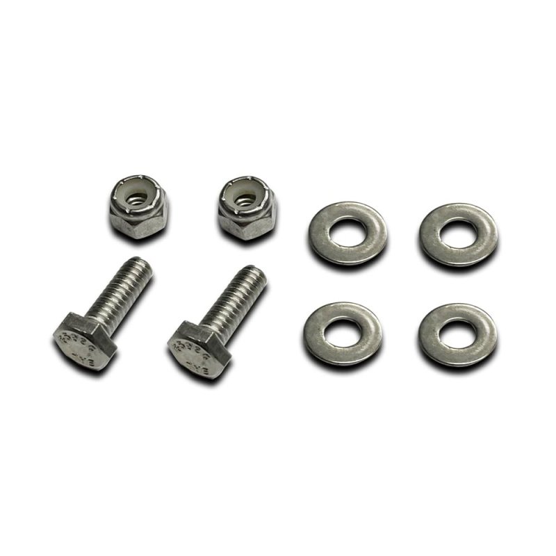 Flange Mount Stainless Steel 1 Plate License Holder