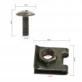 Minho U Type Nut Clip Carbon Steel Auto Car Clips