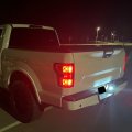 Kuafu Rear Tail Light W Bulbs Compatible With 2018-2020 Ford F-150 Replacement For Jl3z-13405-h Jl3z-13404-h Pair Taillights