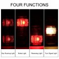 Kuafu Rear Tail Light W Bulbs Compatible With 2018-2020 Ford F-150 Replacement For Jl3z-13405-h Jl3z-13404-h Pair Taillights