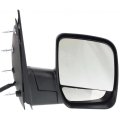 Ford E-150 E-350 Club Wagon Passenger Side Door Mirror 2003 2005 Power Non Heated Puddle Light Dual Glass Replaces Fo1321276 