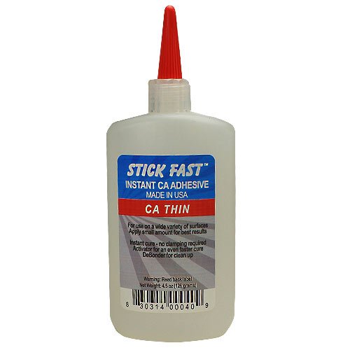Stick Fast Thin Cyanoacrylate Adhesive 4-1 2 Ounce Bottle Ca Glue