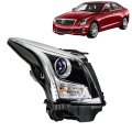 Headlight Assembly Halogen Replacement For Ats 2013-2018 Housing Chrome Lamp Set Passenger Side Rh 1pc 23236366 