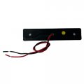 All Star Truck Parts 10x 4 X1 Clear Lens Red Led Thin Slim Line Trailer Side Marker Clearance Lights 6 Reflex Submersible