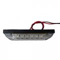 All Star Truck Parts 10x 4 X1 Clear Lens Red Led Thin Slim Line Trailer Side Marker Clearance Lights 6 Reflex Submersible