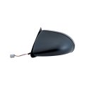 Driver Side Door Mirror For Mercury Cougar 1990 To 1997 Textured Black Power Adjustment Flat Glass Non Foldaway Heated 