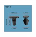 Autobahn88 Front Door Seal Clip Compatible With Volvo Oem 31217638 Pack Of 20