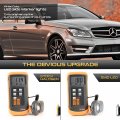 Vipmotoz Led Side Marker Reflector Lamps Compatible With 2012-2014 C250 C300 C350 W204 Mercedes Benz White Smoked Tinted Lens