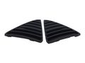 1 Pair Skin Line Triangle Grilles Front Lower Grills Inserts For Ford Focus 2012-2014