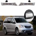 Labwork 2 Pcs Mirror Turn Signal Lights Lamps Replacement For 2008-2016 Chrysler Town Country 2008-2018 Dodge Grand Caravan
