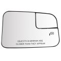 Passenger Side Mirror Glass For 2015d For Edge Heated Replaces Ft4z-17k707-b