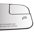 Passenger Side Mirror Glass For 2015d For Edge Heated Replaces Ft4z-17k707-b